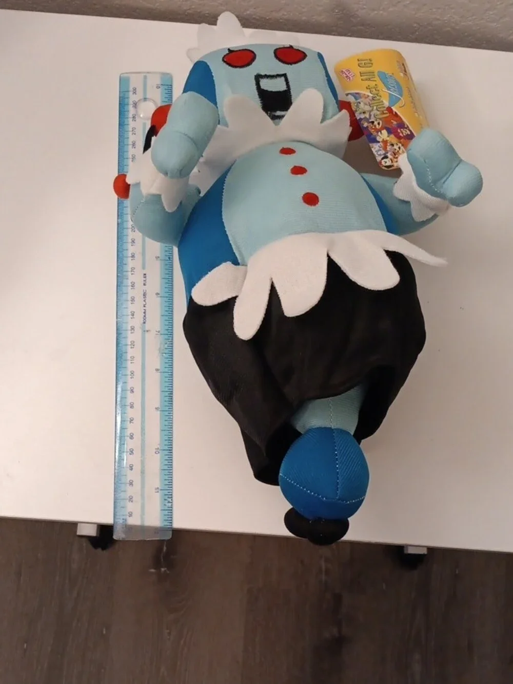 Warner Bros. Jetsons Rosie Light Blue Robot Plush with Red Accents